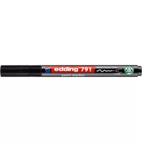 Lakkmarker, 1-2 mm, PCR, EDDING "791", fekete