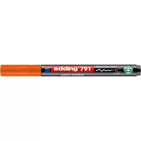 Lakkmarker, 1-2 mm, PCR, EDDING "791", narancs
