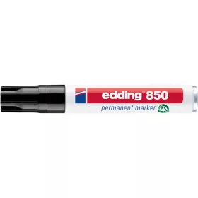   Alkoholos marker, 5-16 mm, vágott, EDDING "850", fekete