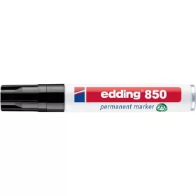   Alkoholos marker, 5-16 mm, vágott, EDDING "850", fekete
