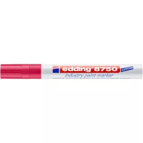 Lakkmarker, 2-4 mm, EDDING, "8750", piros
