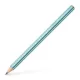 Grafitceruza, B, háromszögletű, FABER-CASTELL "Sparkle Jumbo",  metál óceánkék