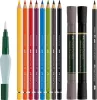 Készlet akvarell technikához, FABER-CASTELL "Discovery Set Albrecht Dürer", 12 db-os szett