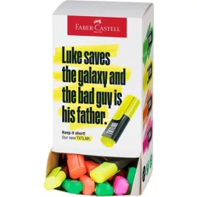   Szövegkiemelő display, mini, FABER-CASTELL "TXTLNR", neon színek