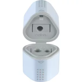   Hegyező, háromlyukú, FABER-CASTELL "Grip 2001 Trio", égkék