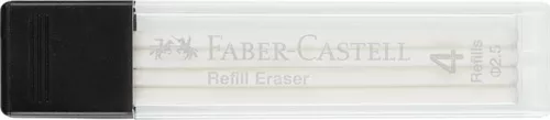Pótbél precíziós radírstifthez, 4 darabos, FABER-CASTELL