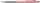 Nyomósirón, 0,5 mm, pasztell rózsaszín tolltest, FABER-CASTELL "Apollo 2325"