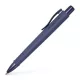 Golyóstoll, 1 mm, XB, nyomógombos tolltest, kék alkonyat tolltest, FABER-CASTELL "Poly Ball Urban", kék