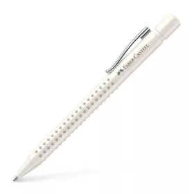   Golyóstoll, 1 mm, XB, nyomógombos, fehér tolltest, FABER-CASTELLG "Grip 2010 Harmony", kék