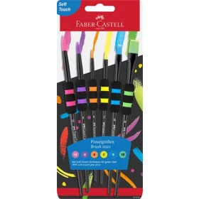 Ecsetkészlet, no. 2-4-6-8-10-12, FABER-CASTELL