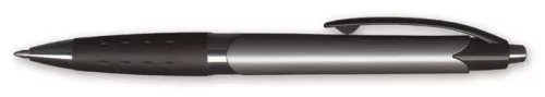 Golyóstoll, 0,4 mm, nyomógombos, vegyes színű test, GRANIT "D510", kék