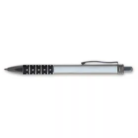   Golyóstoll, 0,6 mm, nyomógombos, vegyes színű fogórész, GRANIT "D550", kék