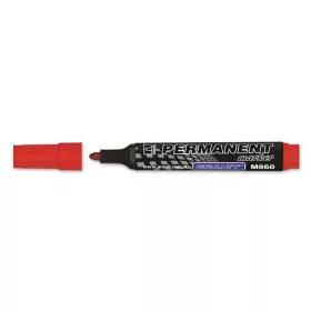   Alkoholos marker, 3-4 mm, kúpos, GRANIT "M860", piros