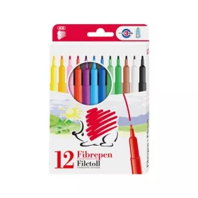   Filctoll készlet, 1 mm, ICO "Süni 300", 12 különböző szín
