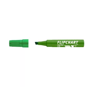   Flipchart marker, 1-4 mm, vágott, ICO "Artip 12 ", zöld