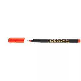 Alkoholos marker, CD/DVD, 0,5 mm, ICO, piros