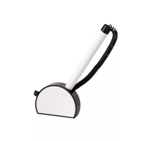   Ügyféltoll, 0,8 mm, fekete-fehér tolltest, ICO, "Mini", kék
