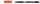 Alkoholos marker, OHP, 2-3 mm, B, ICO, piros