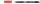 Alkoholos marker, OHP, 2-3 mm, B, ICO, piros