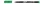 Alkoholos marker, OHP, 2-3 mm, B, ICO, zöld