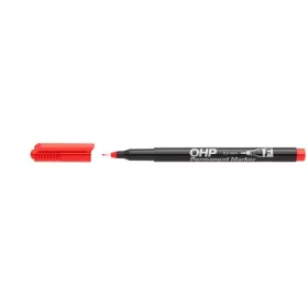 Alkoholos marker, OHP, 0,5 mm, F, ICO, piros