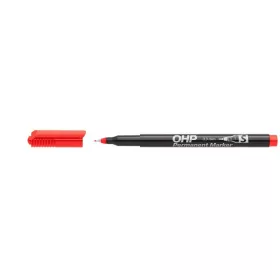 Alkoholos marker, OHP, 0,3 mm, S, ICO, piros