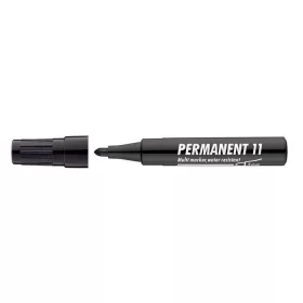   Alkoholos marker, 1-3 mm, kúpos, ICO "Permanent 11", fekete