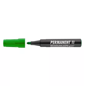   Alkoholos marker, 1-3 mm, kúpos, ICO "Permanent 11", zöld