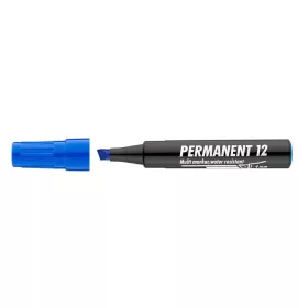   Alkoholos marker, 1-4 mm, vágott, ICO "Permanent 12", kék