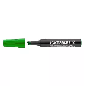   Alkoholos marker, 1-4 mm, vágott, ICO "Permanent 12", zöld