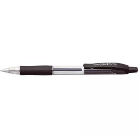  Golyóstoll, 0,7 mm, nyomógombos, PENAC "CCH-3", fekete