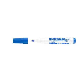   Tábla- és flipchart marker, 1-3 mm, kúpos, ICO "Plan 11 XXL", kék