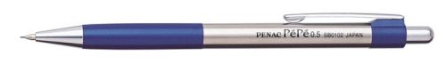 Nyomósirón, 0,5 mm, kék tolltest, PENAC "PéPé"