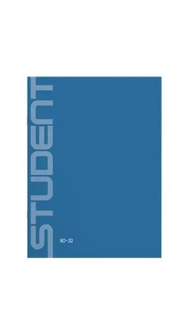 Füzet, tűzött, A4, sima, 32 lap, ICO "Student", "80-32"
