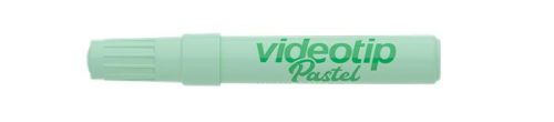 Szövegkiemelő, 1-4 mm, ICO "Videotip", pasztell zöld