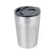 Termoszbögre, 300 ml, rozsdamentes acél, TROIKA "Cup-uccino", ezüst