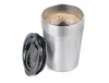 Termoszbögre, 300 ml, rozsdamentes acél, TROIKA "Cup-uccino", ezüst