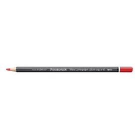   Akvarell színes ceruza, hatszögletű, STAEDTLER "Mars® Lumograph® 104", piros