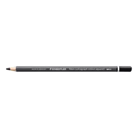   Akvarell színes ceruza, hatszögletű, STAEDTLER "Mars® Lumograph® 104", fekete
