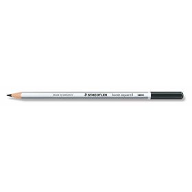   Akvarell ceruza, hatszögletű, STAEDTLER "Karat® aquarell 125", fekete
