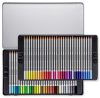 Akvarell ceruza készlet, hatszögletű, fém doboz, STAEDTLER "Karat® aquarell 125", 60 különböző szín