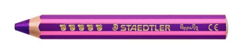 Színes ceruza készlet, hatszögletű, jumbo, STAEDTLER „Noris® junior 140", Peppa malac, 12 szín