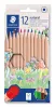 Színes ceruza készlet, hatszögletű, STAEDTLER "Noris® natural 143N", 12 szín