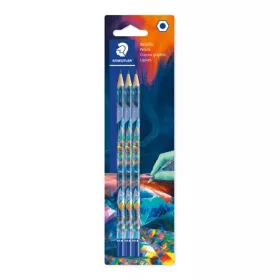   Grafitceruza készlet, HB, hatszögletű,  STAEDTLER "170 BK3-1", Multiverzum