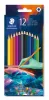 Színes ceruza készlet, hatszögletű, STAEDTLER "175 C", Multiverzum 1, 12 különböző szín