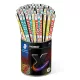 Grafitceruza, ceruzatartó, HB, STAEDTLER "Norix® 181", 72 db
