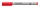 Alkoholmentes marker, OHP, 0,4 mm, STAEDTLER "Lumocolor® 311 S", piros