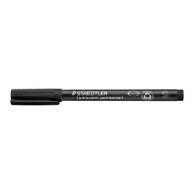  Alkoholos marker, OHP, 0,4 mm, STAEDTLER "Lumocolor® 313 S", fekete