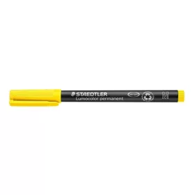   Alkoholos marker, OHP, 1 mm, STAEDTLER "Lumocolor® 317 M", sárga