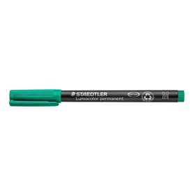   Alkoholos marker, OHP, 1 mm, STAEDTLER "Lumocolor® 317 M", zöld